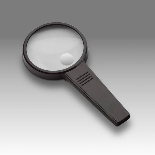 D 014 - LCH 8275A - Magnifier for reading with solid rectangular handle